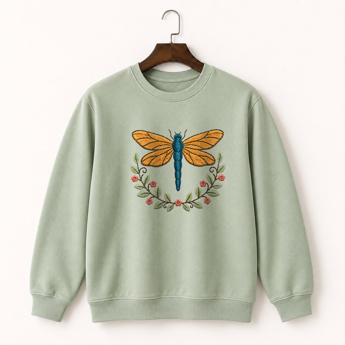 Dragonfly Crewneck Sweatshirt 2