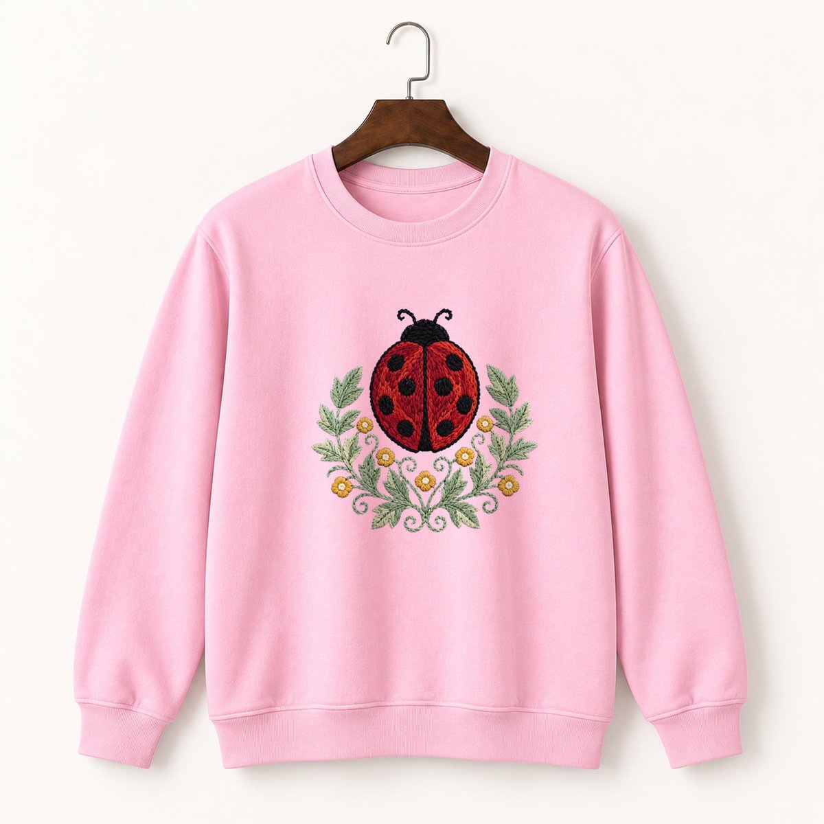 Ladybug Crewneck Sweatshirt 4