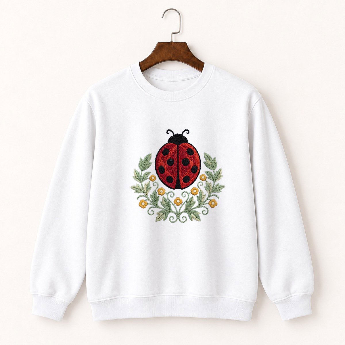 Ladybug Crewneck Sweatshirt 5