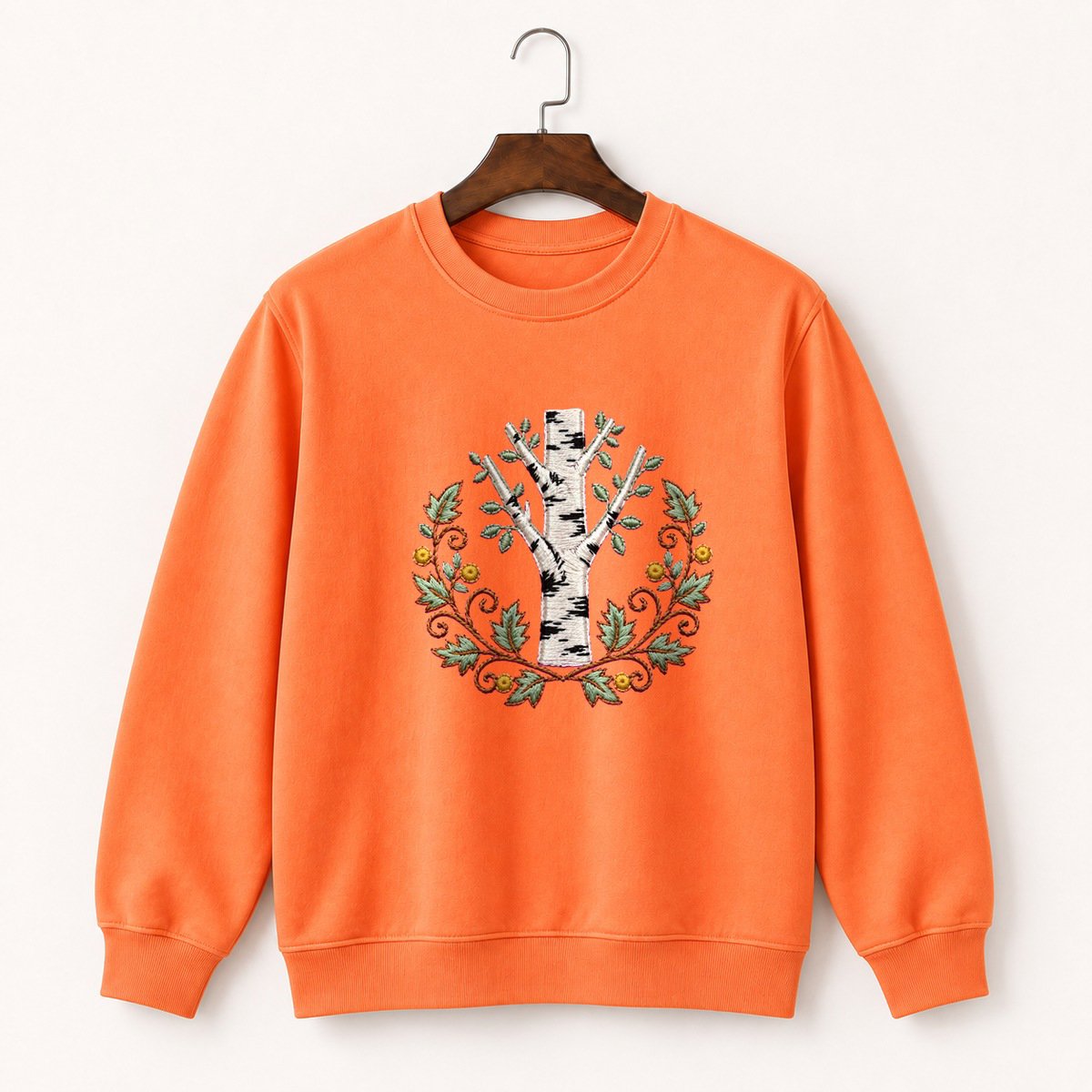 Birch Branch Crewneck Sweatshirt 3