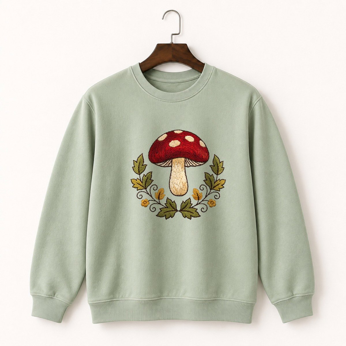 Amanita Mushroom Crewneck Sweatshirt 2