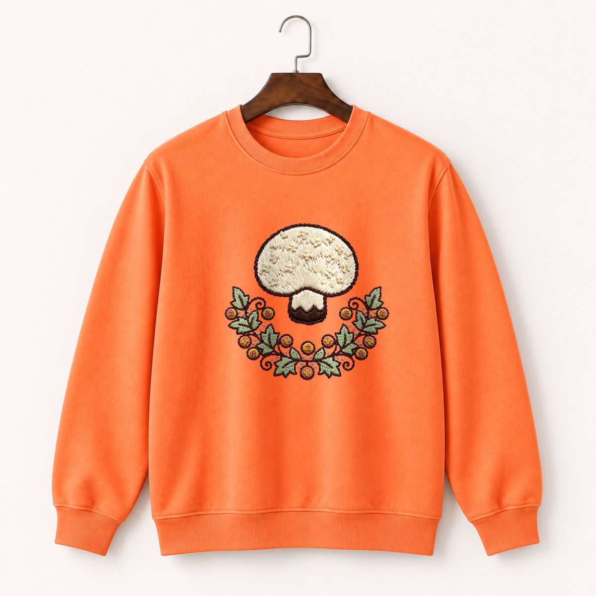 Puffball Mushroom Crewneck Sweatshirt 3
