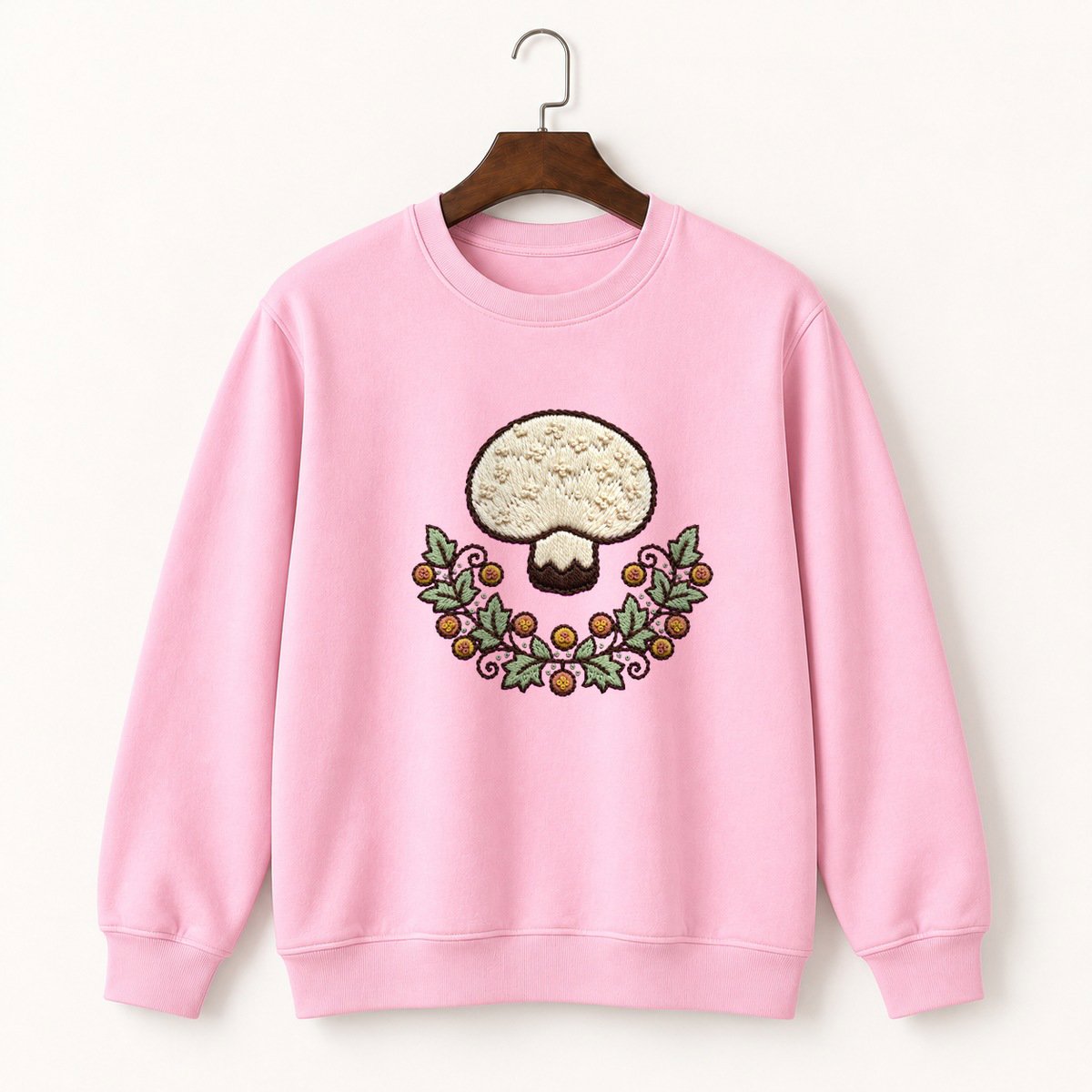 Puffball Mushroom Crewneck Sweatshirt 4