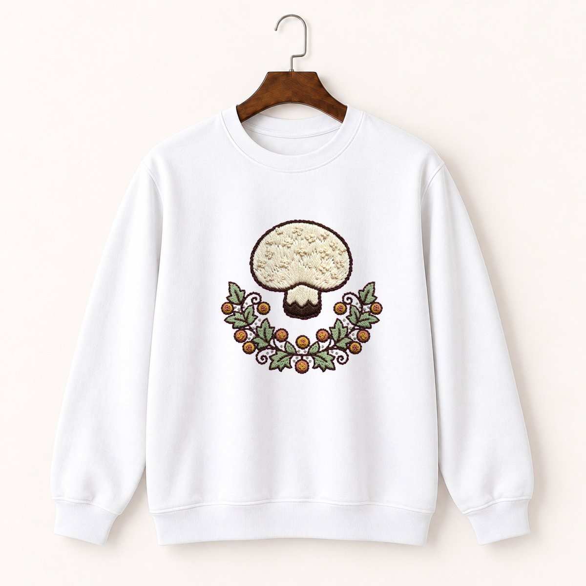 Puffball Mushroom Crewneck Sweatshirt 5