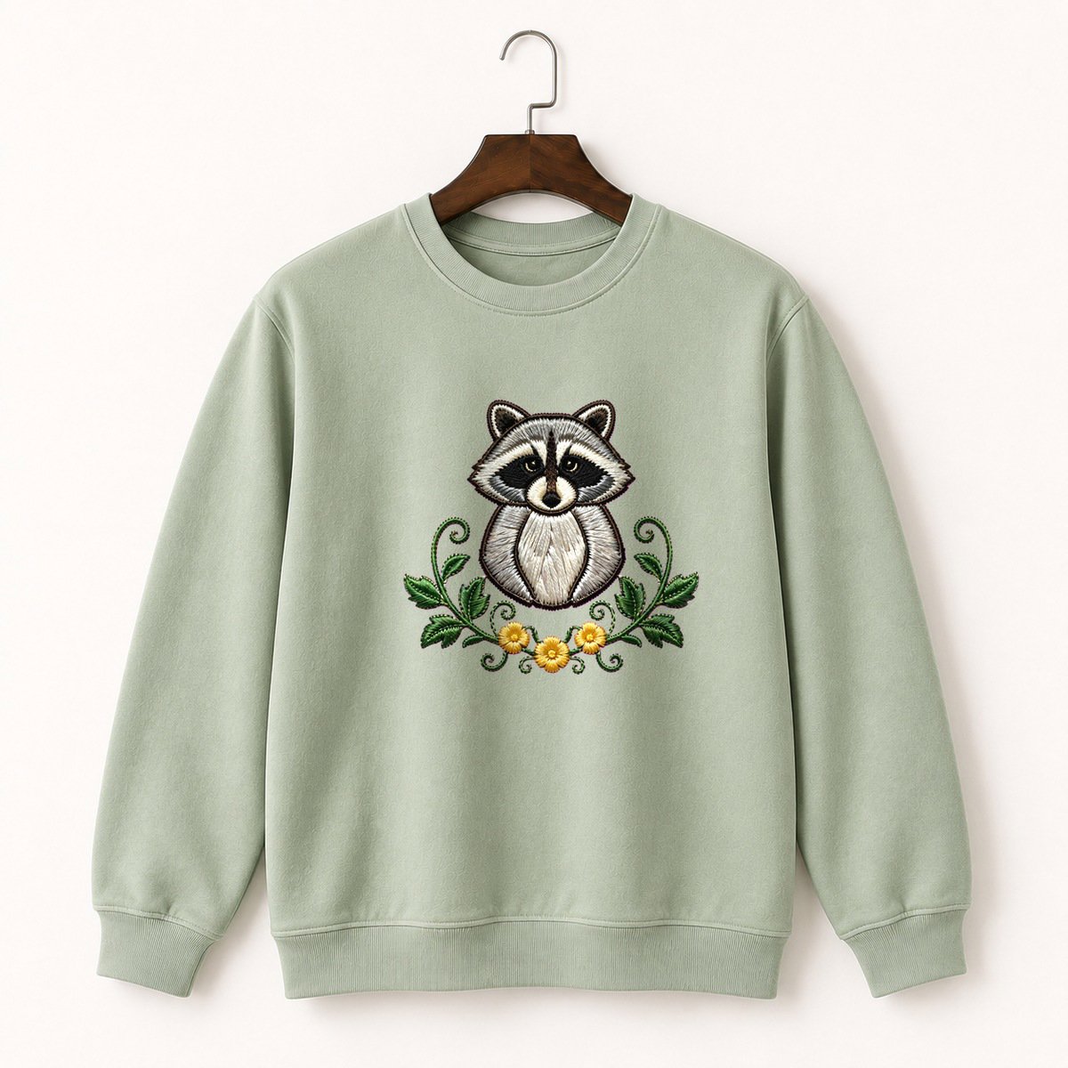 Raccoon Crewneck Sweatshirt 2