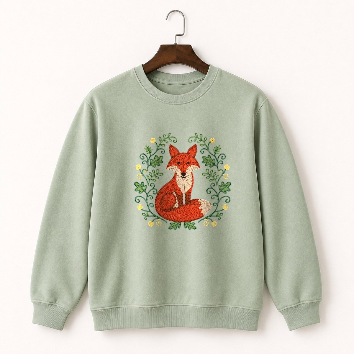 Red Fox Crewneck Sweatshirt 2