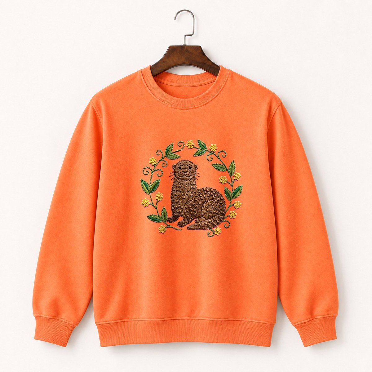 River Otter Crewneck Sweatshirt 3