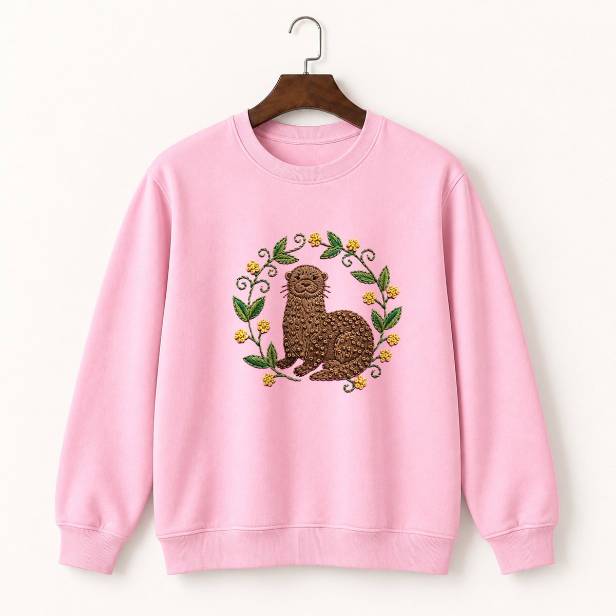 River Otter Crewneck Sweatshirt 4