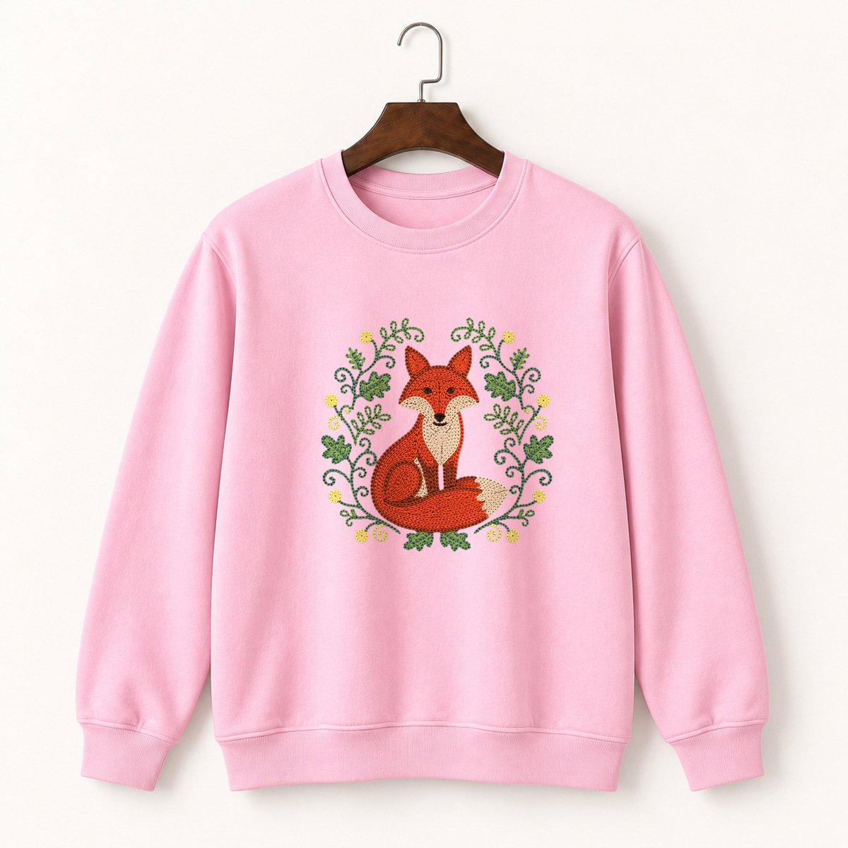 Red Fox Crewneck Sweatshirt 4