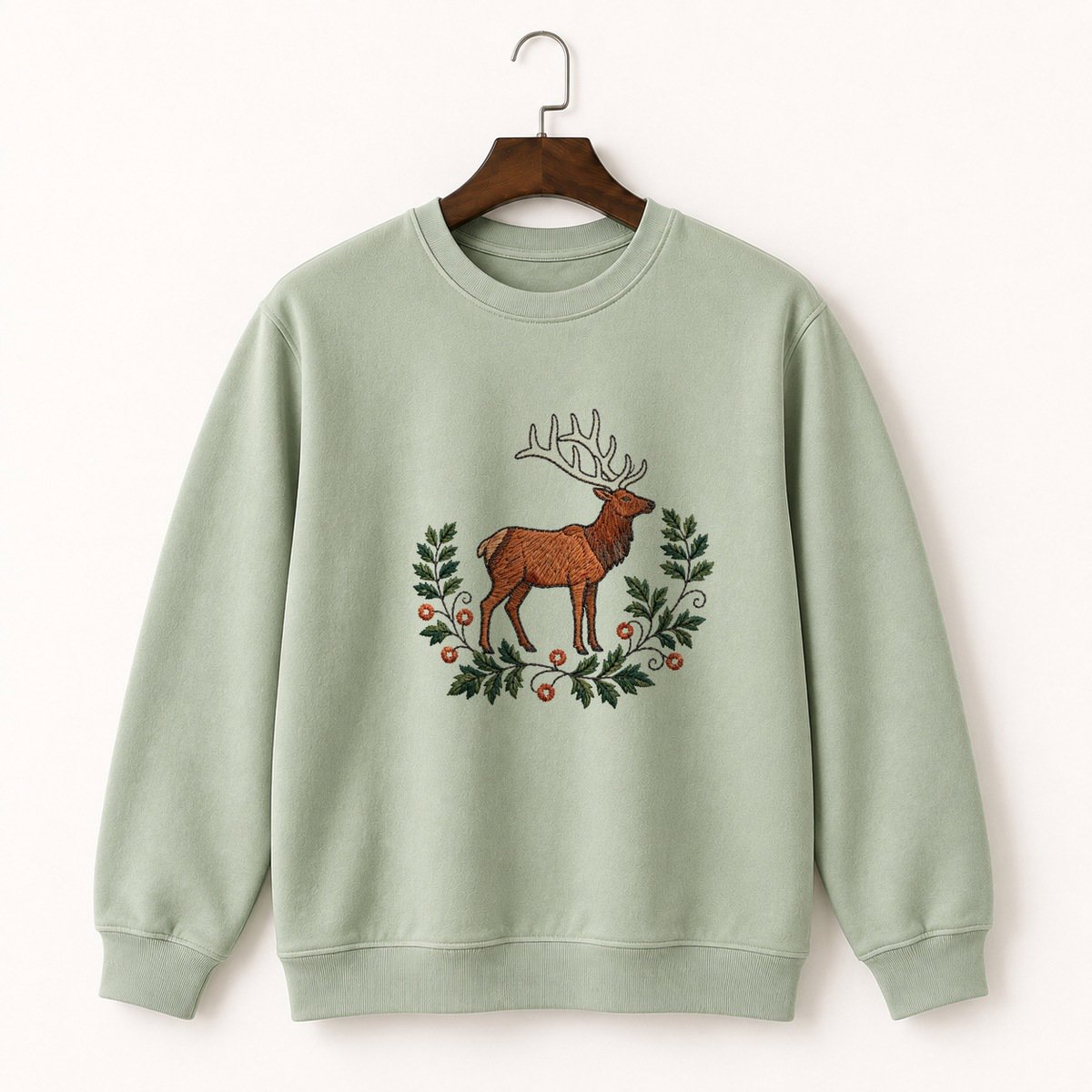 Elk Crewneck Sweatshirt 2