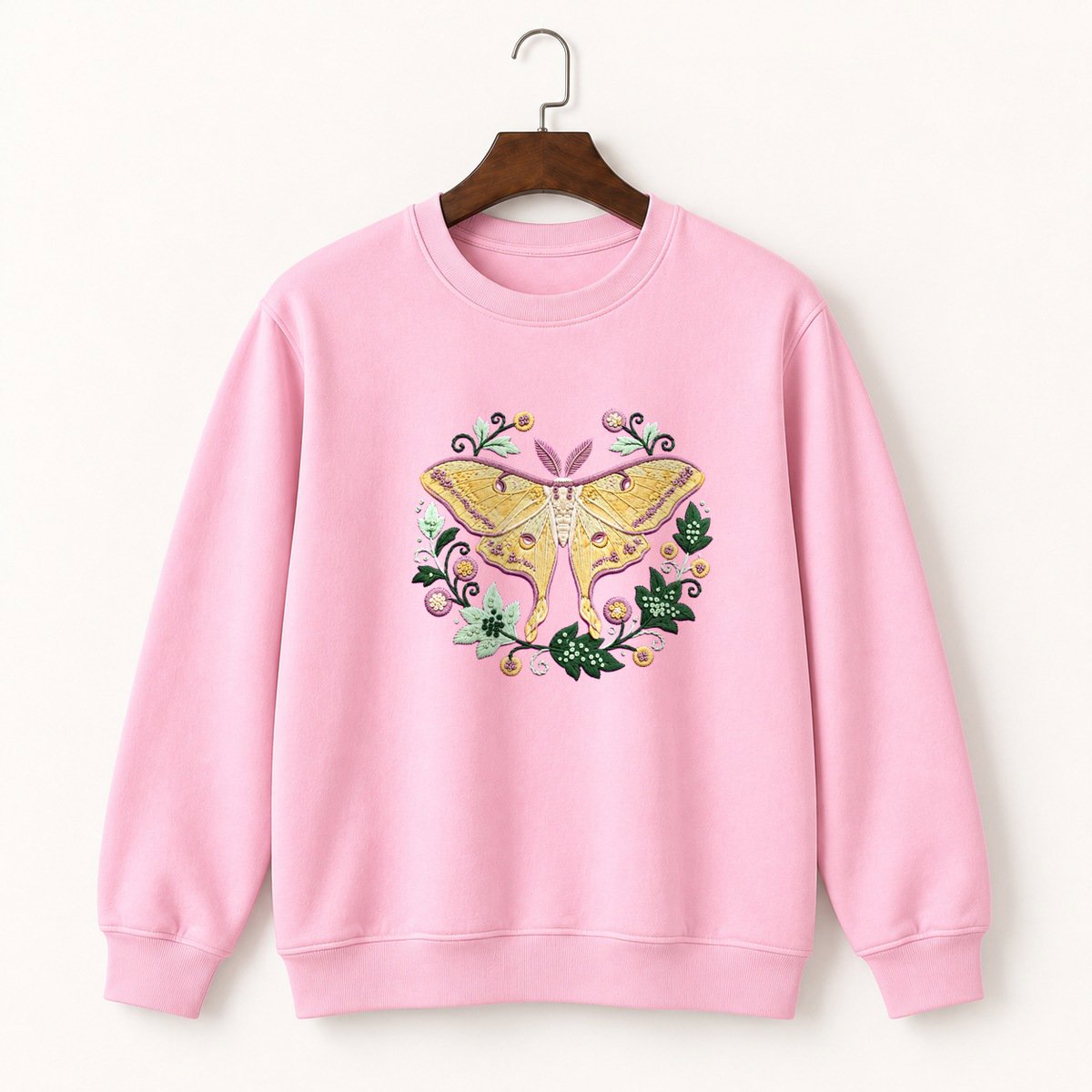 Luna Moth Crewneck Sweatshirt 4