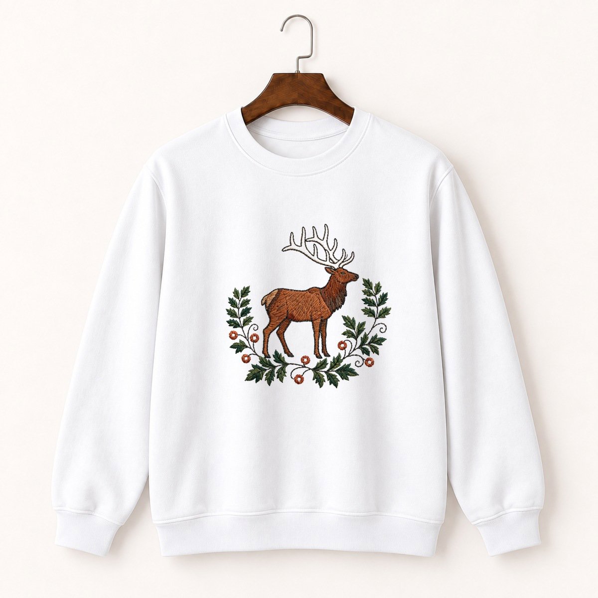 Elk Crewneck Sweatshirt 5