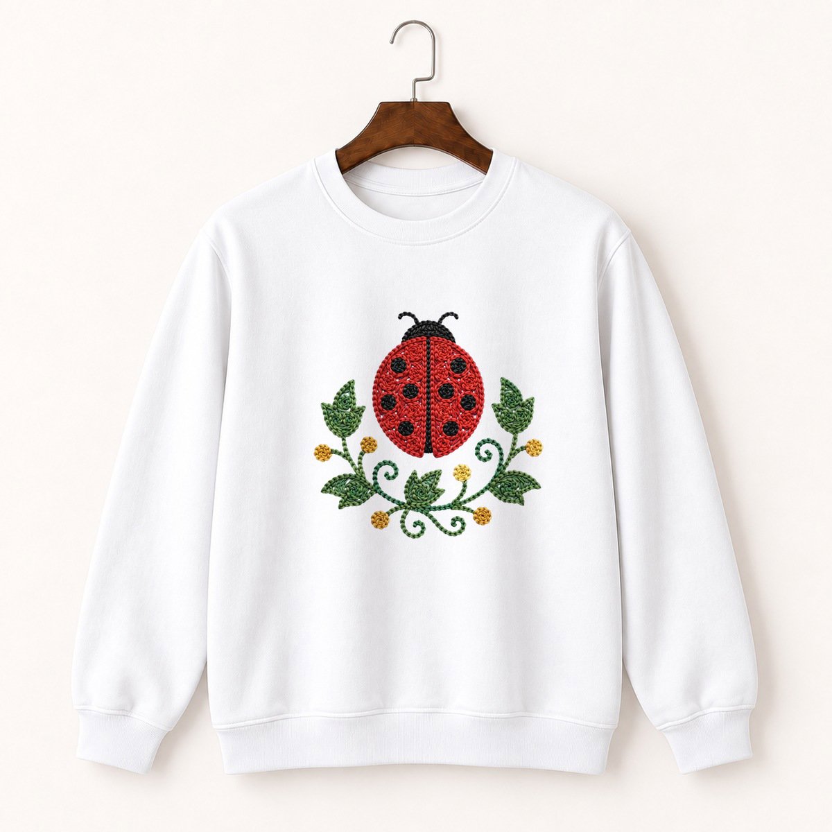Ladybug Crewneck Sweatshirt 5