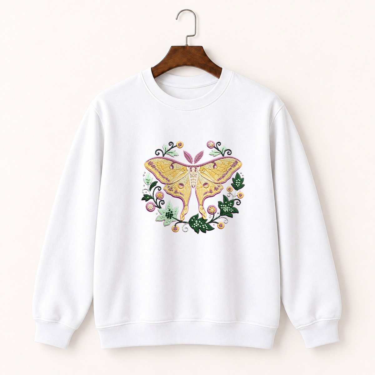Luna Moth Crewneck Sweatshirt 5