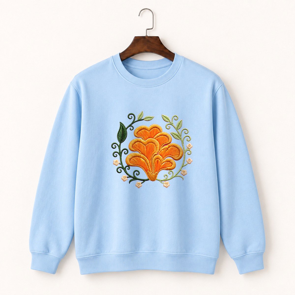 Chicken of the Woods Mushroom Crewneck Sweatshirt 1