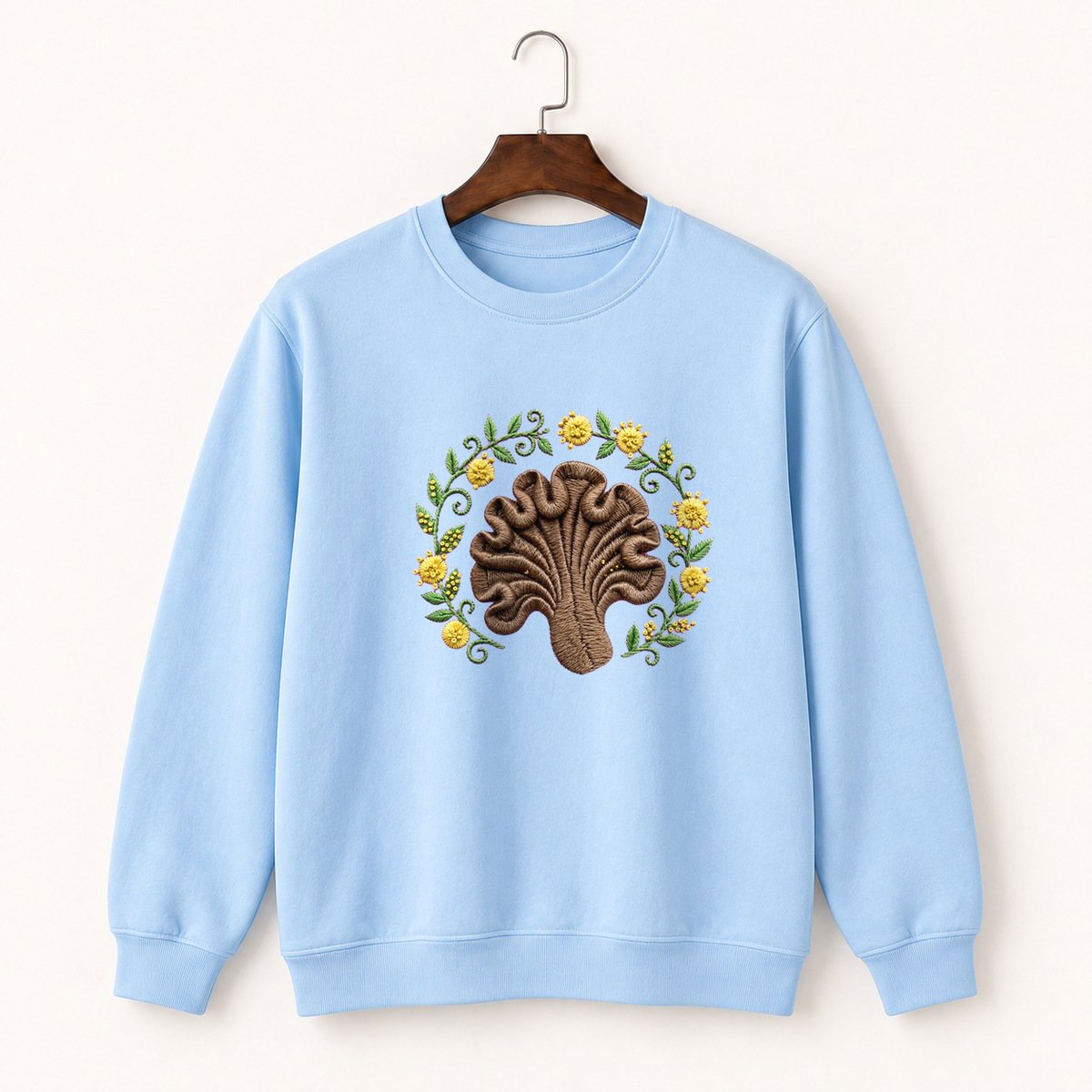 Wood Ear Mushroom Crewneck Sweatshirt 1