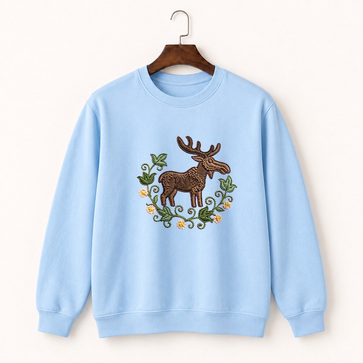 Moose Crewneck Sweatshirt 1