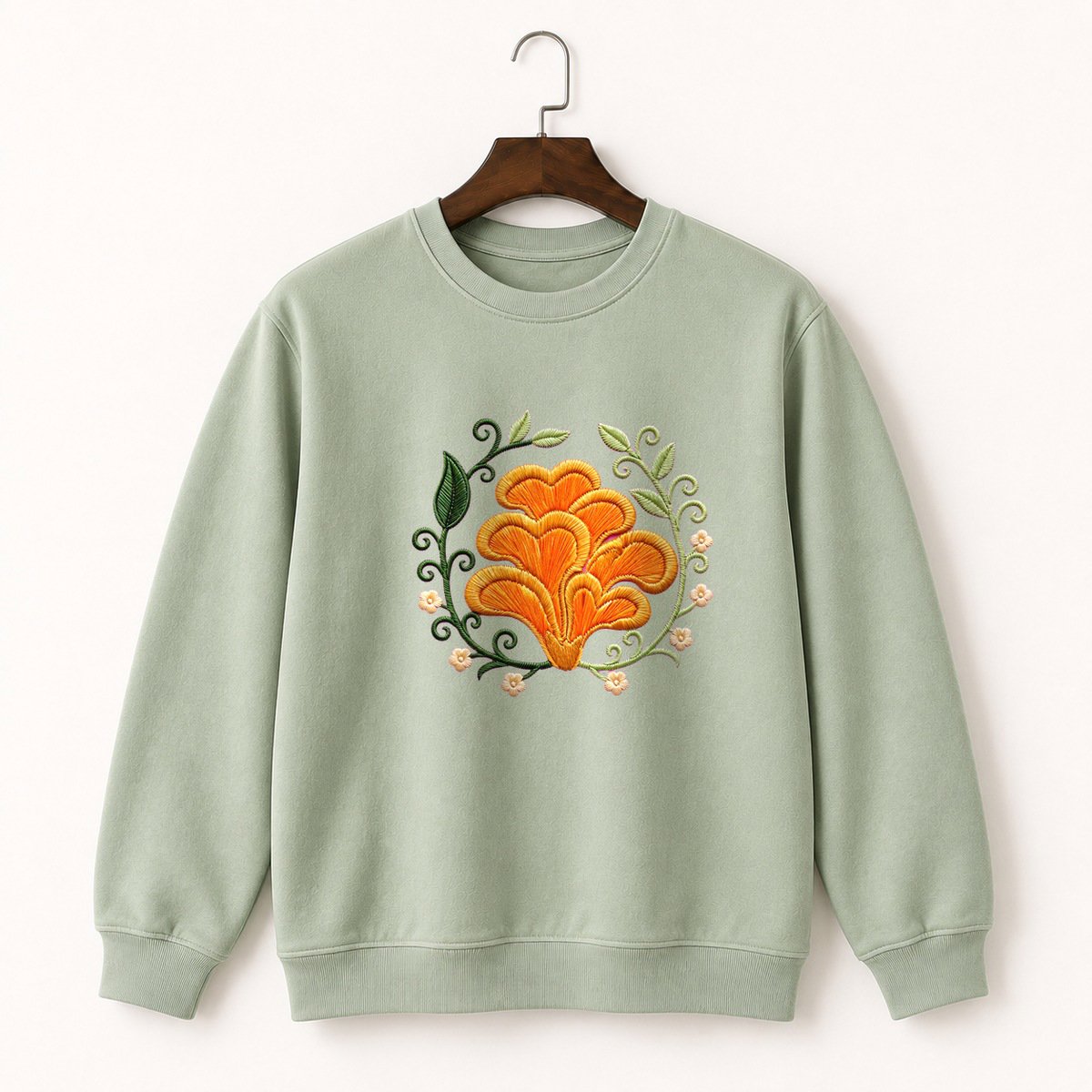 Chicken of the Woods Mushroom Crewneck Sweatshirt 2