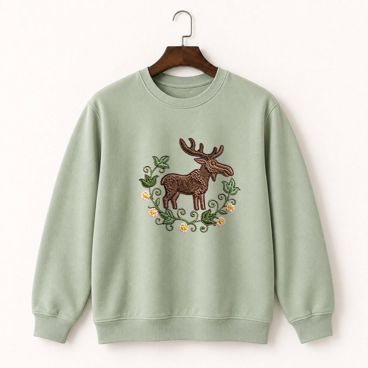 Moose Crewneck Sweatshirt 2