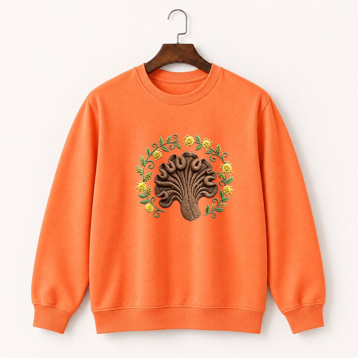 Wood Ear Mushroom Crewneck Sweatshirt 3