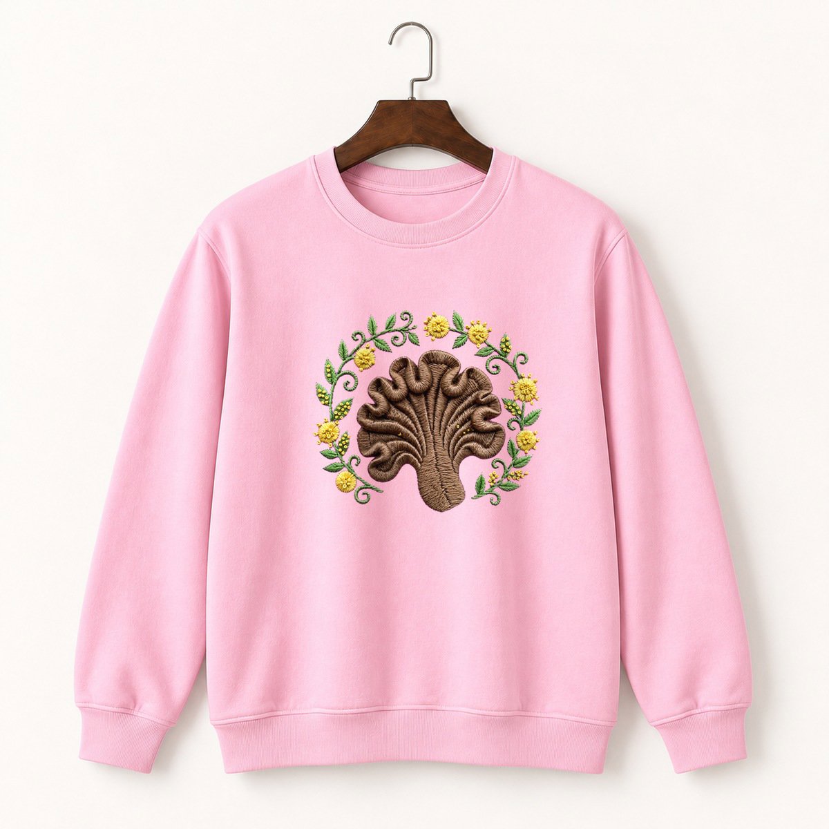 Wood Ear Mushroom Crewneck Sweatshirt 4
