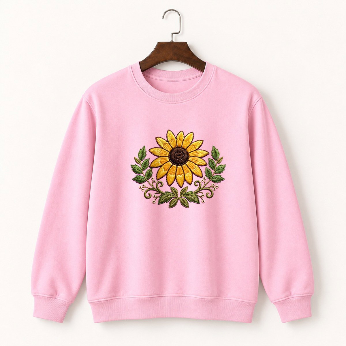 Black-Eyed Susan Flower Crewneck Sweatshirt 4