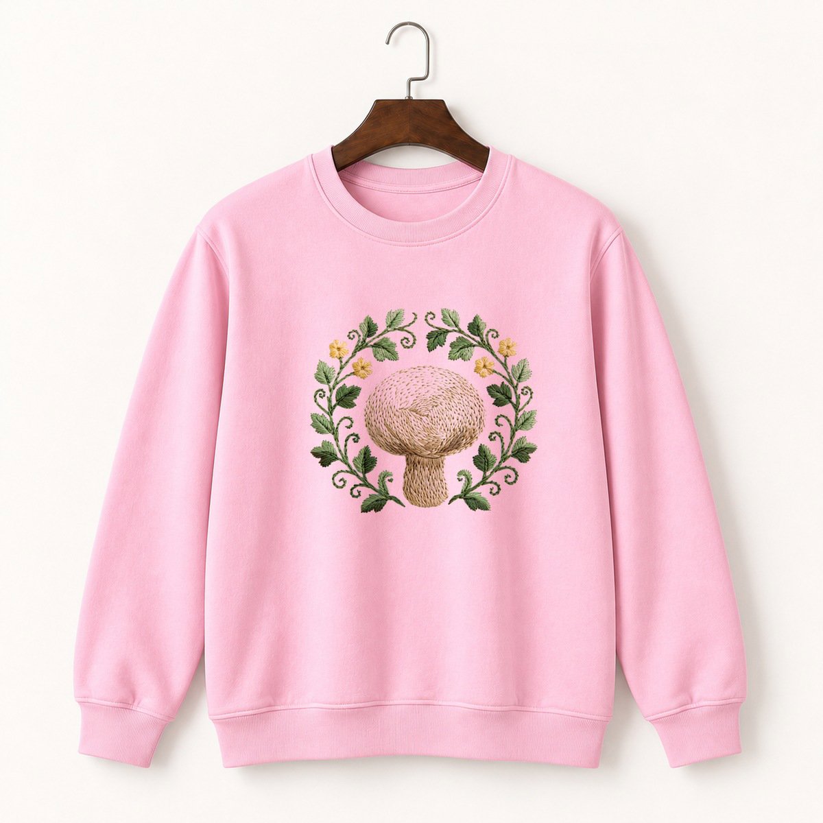 Puffball Mushroom Crewneck Sweatshirt 4