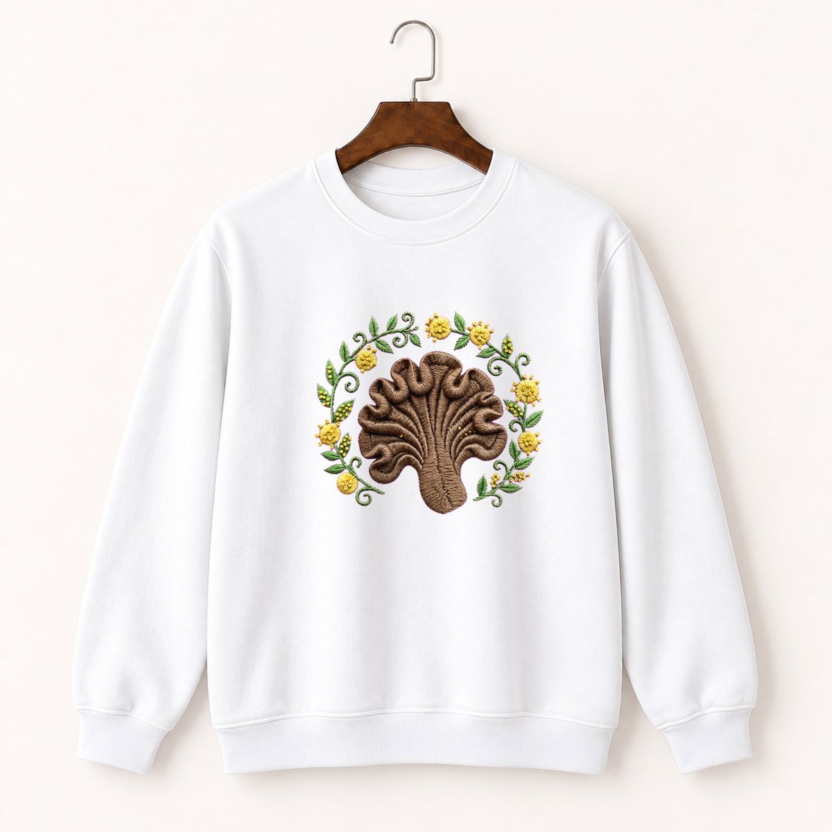 Wood Ear Mushroom Crewneck Sweatshirt 5