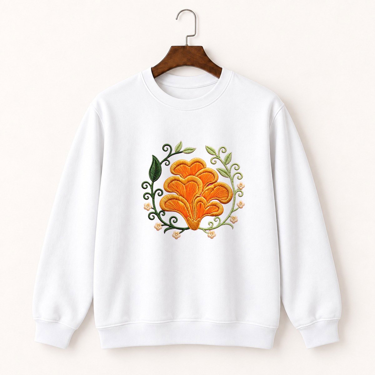 Chicken of the Woods Mushroom Crewneck Sweatshirt 5