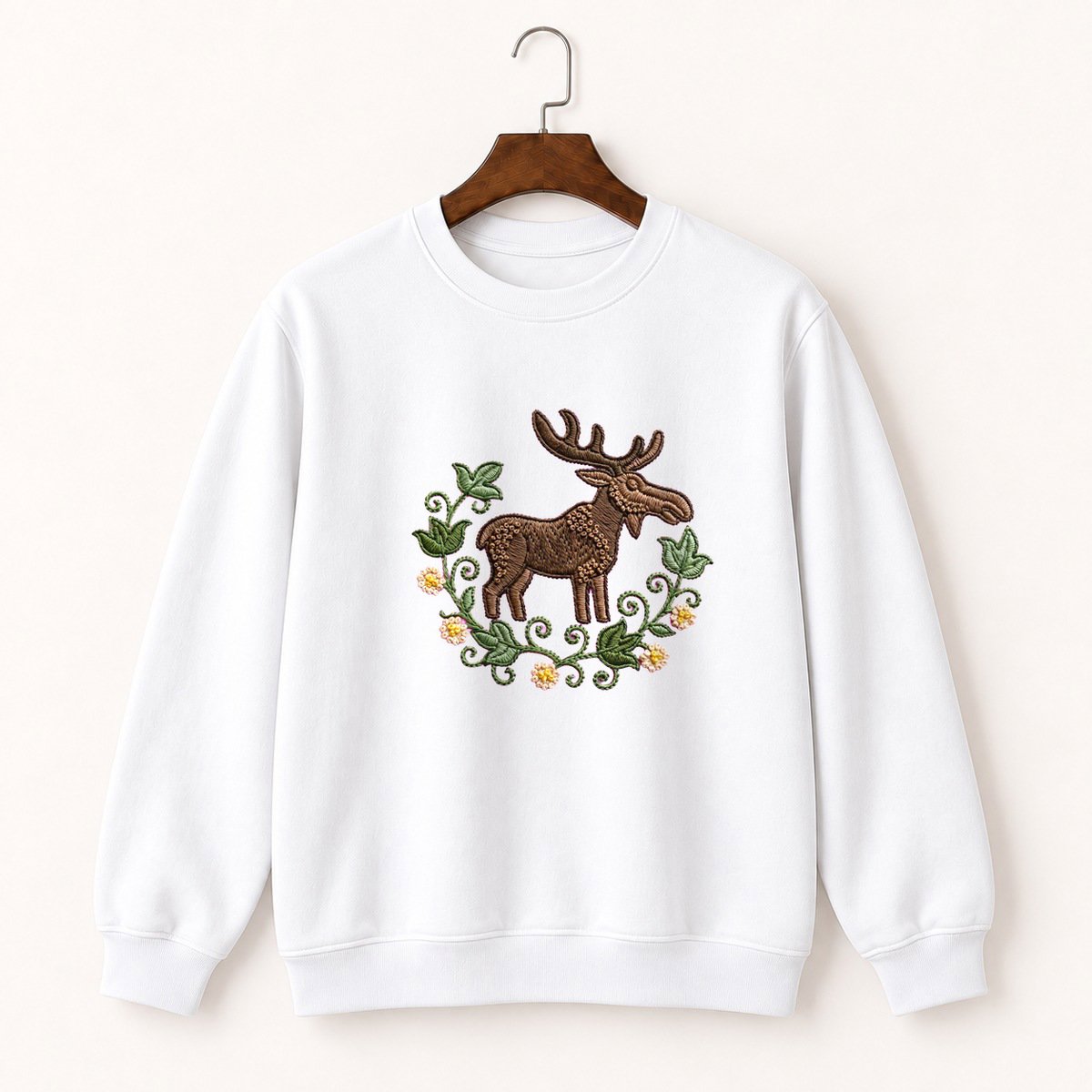 Moose Crewneck Sweatshirt 5