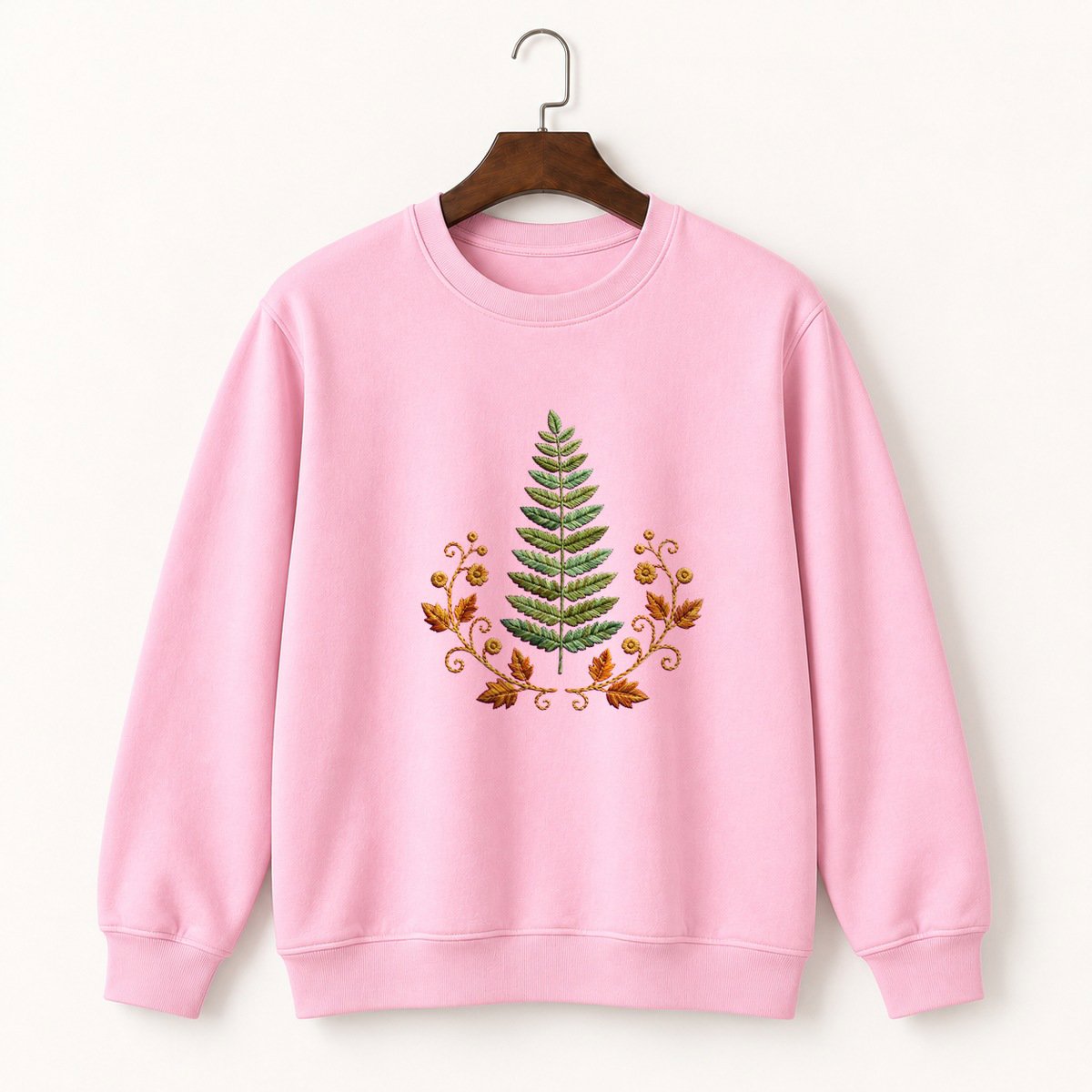 Fern Frond Crewneck Sweatshirt 4