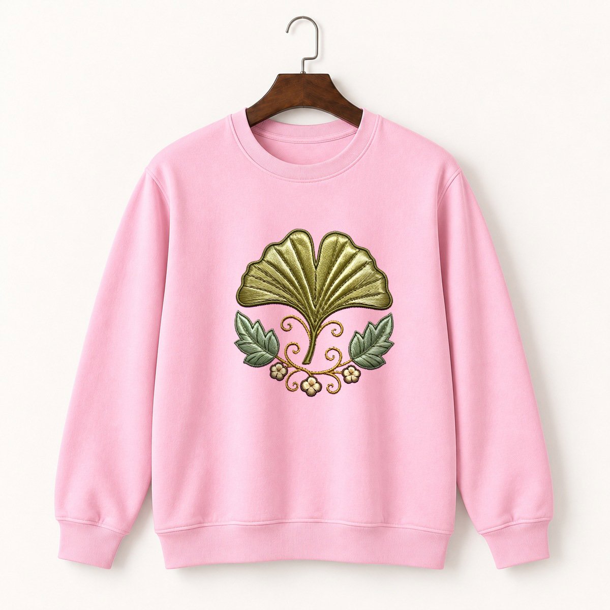 Ginkgo Leaf Crewneck Sweatshirt 4