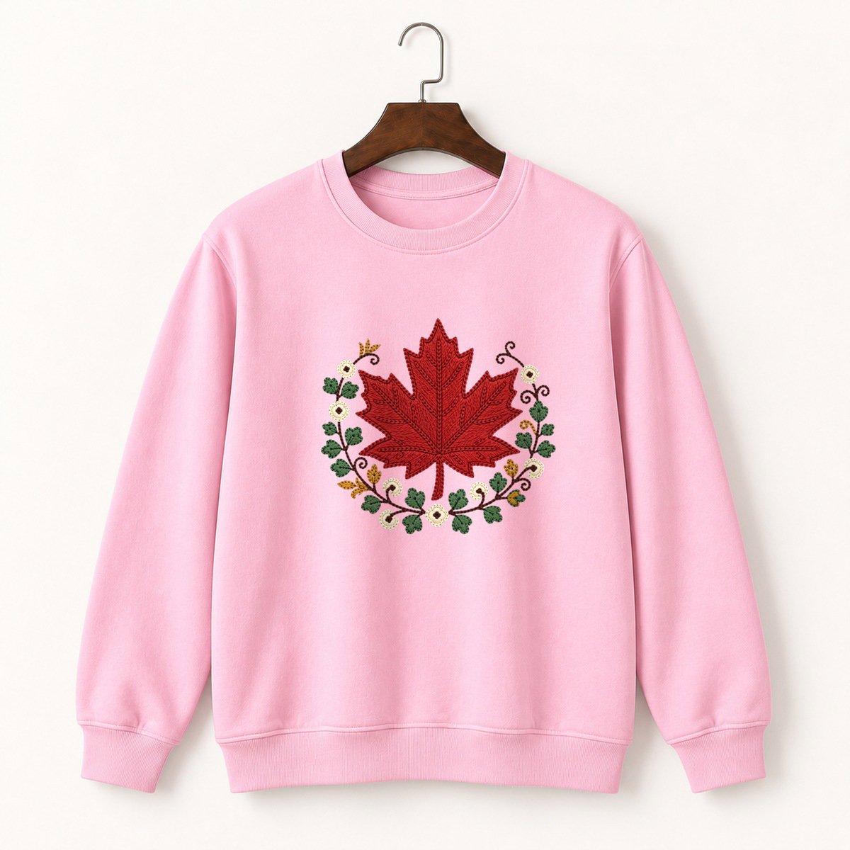 Maple Leaf Crewneck Sweatshirt 4