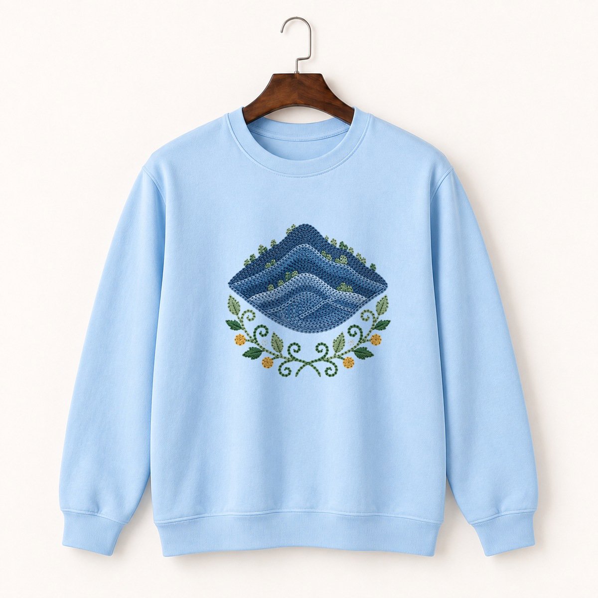 Appalachian Mountains Crewneck Sweatshirt 1