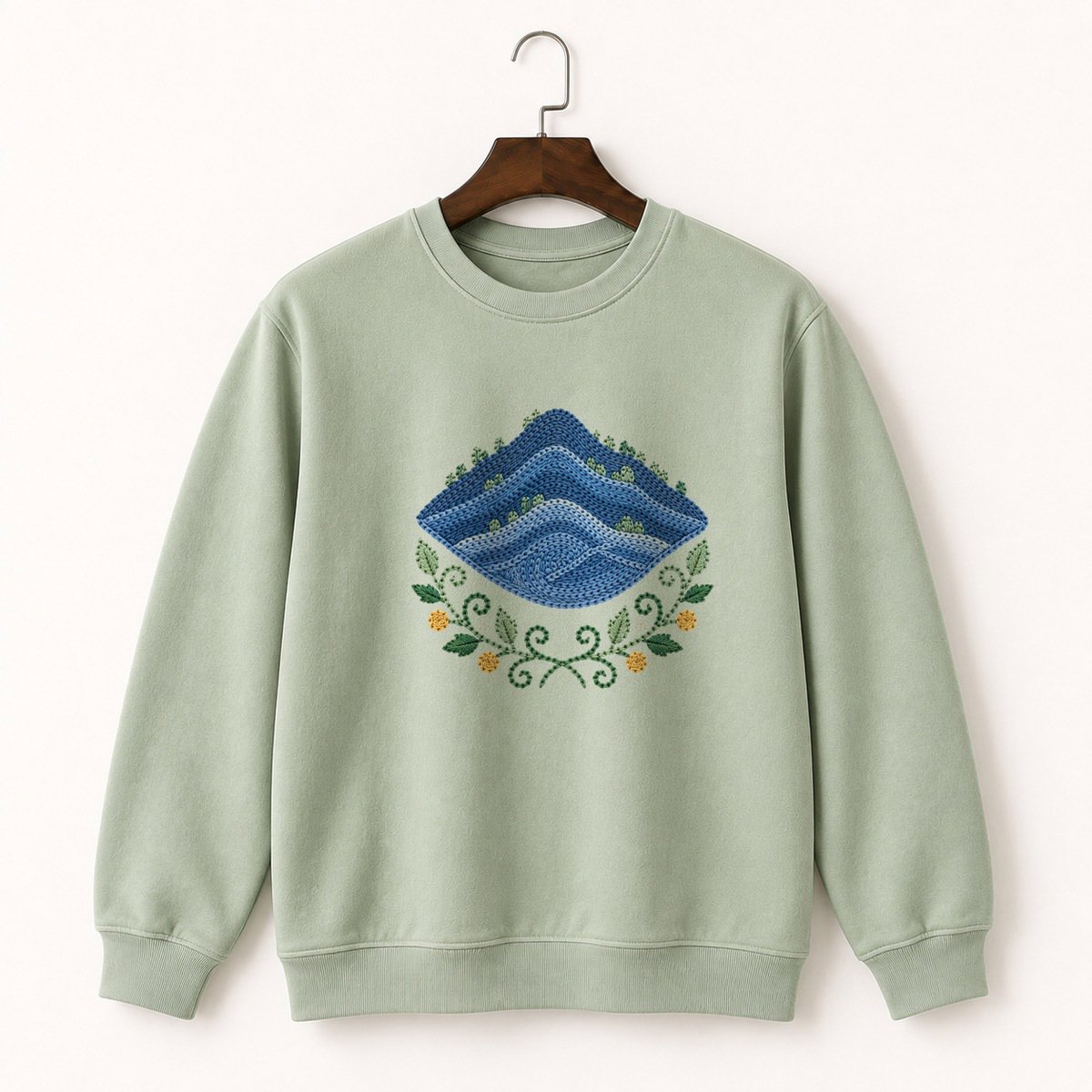 Appalachian Mountains Crewneck Sweatshirt 2