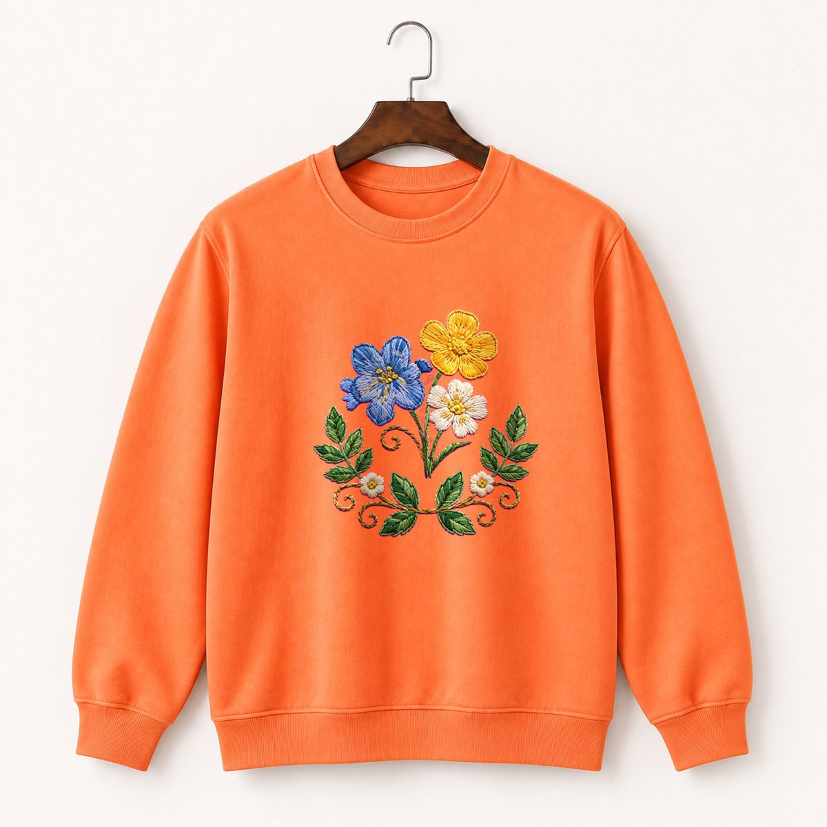 Meadow Wildflowers Crewneck Sweatshirt 3