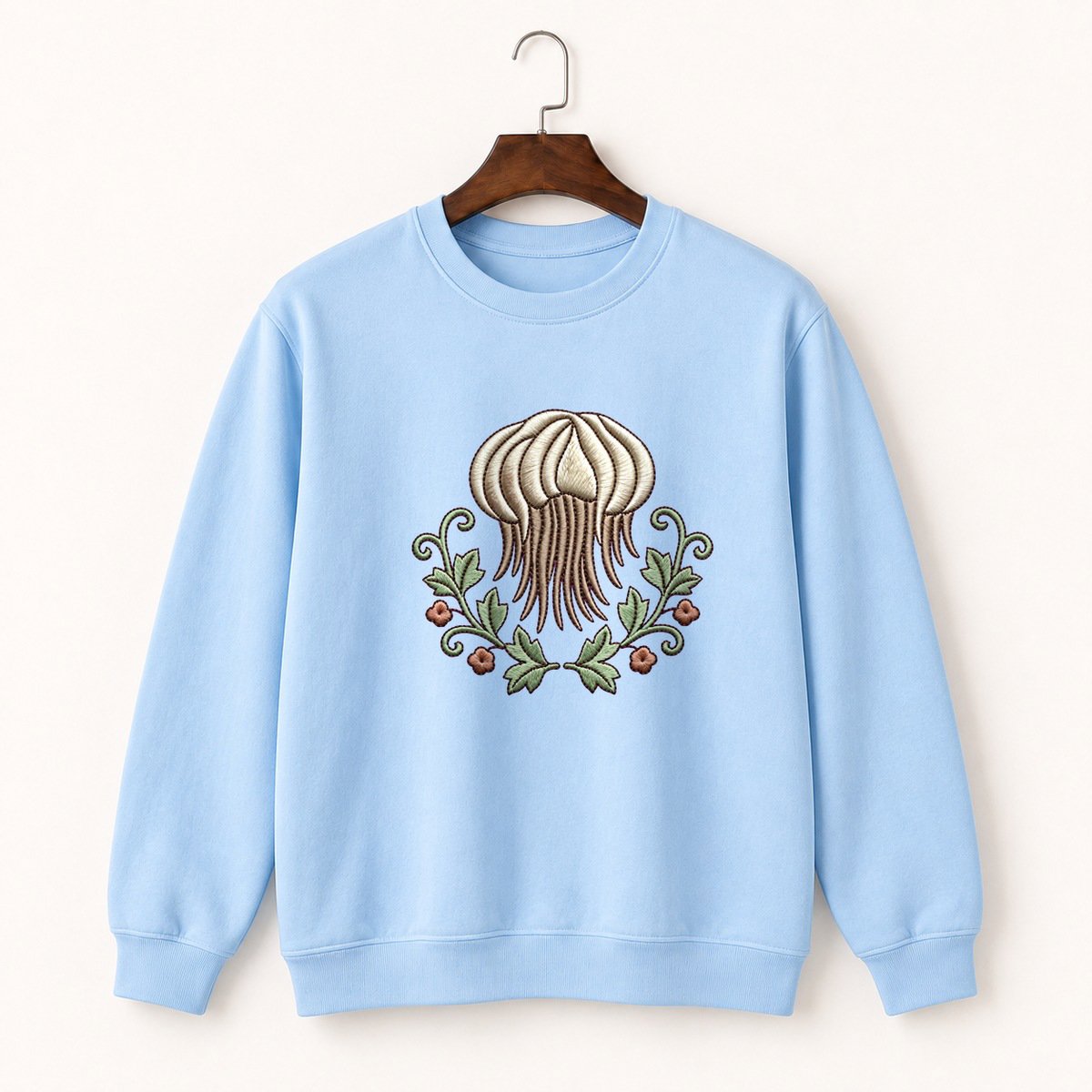 Lion's Mane Mushroom Crewneck Sweatshirt 1