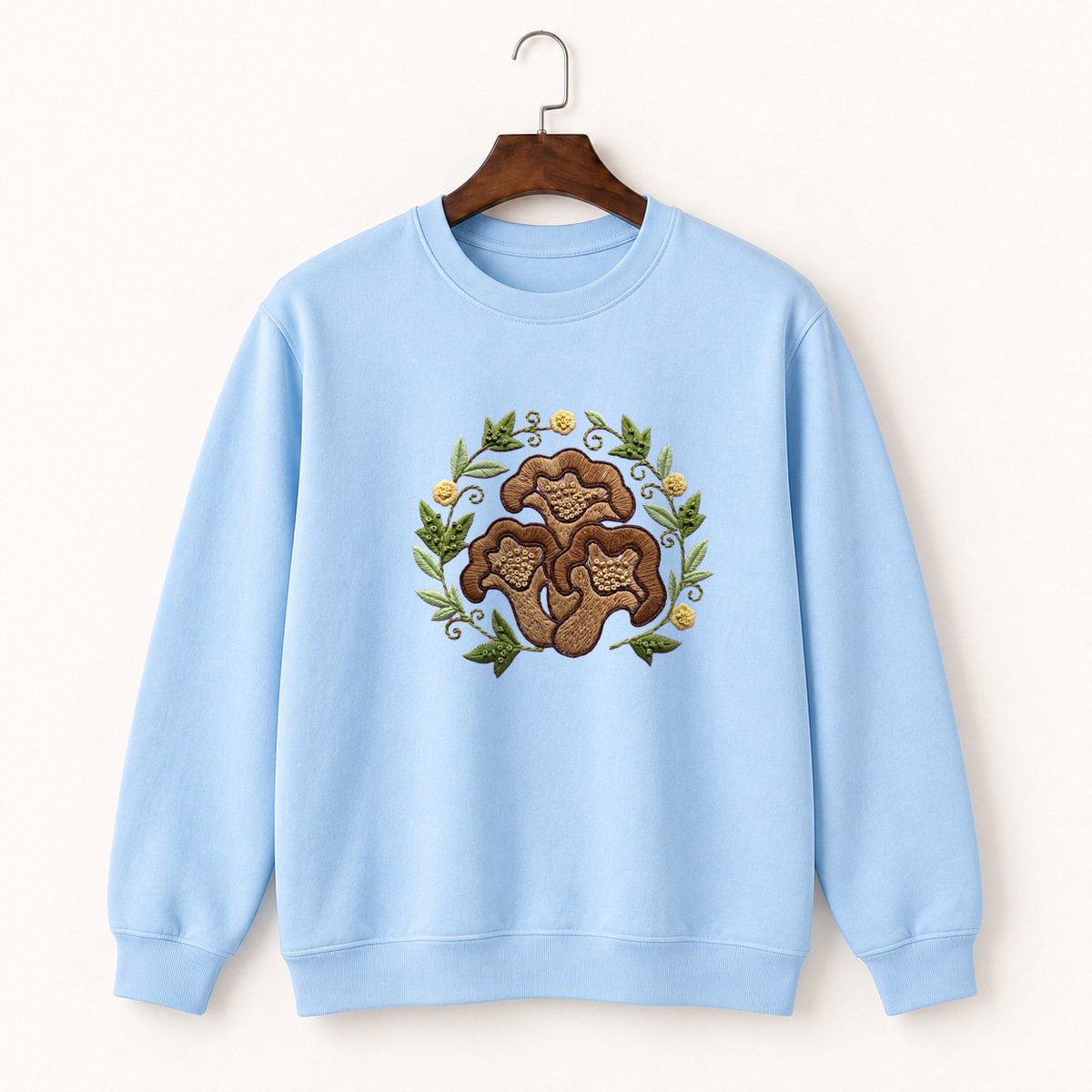 Wood Ear Mushroom Crewneck Sweatshirt 1