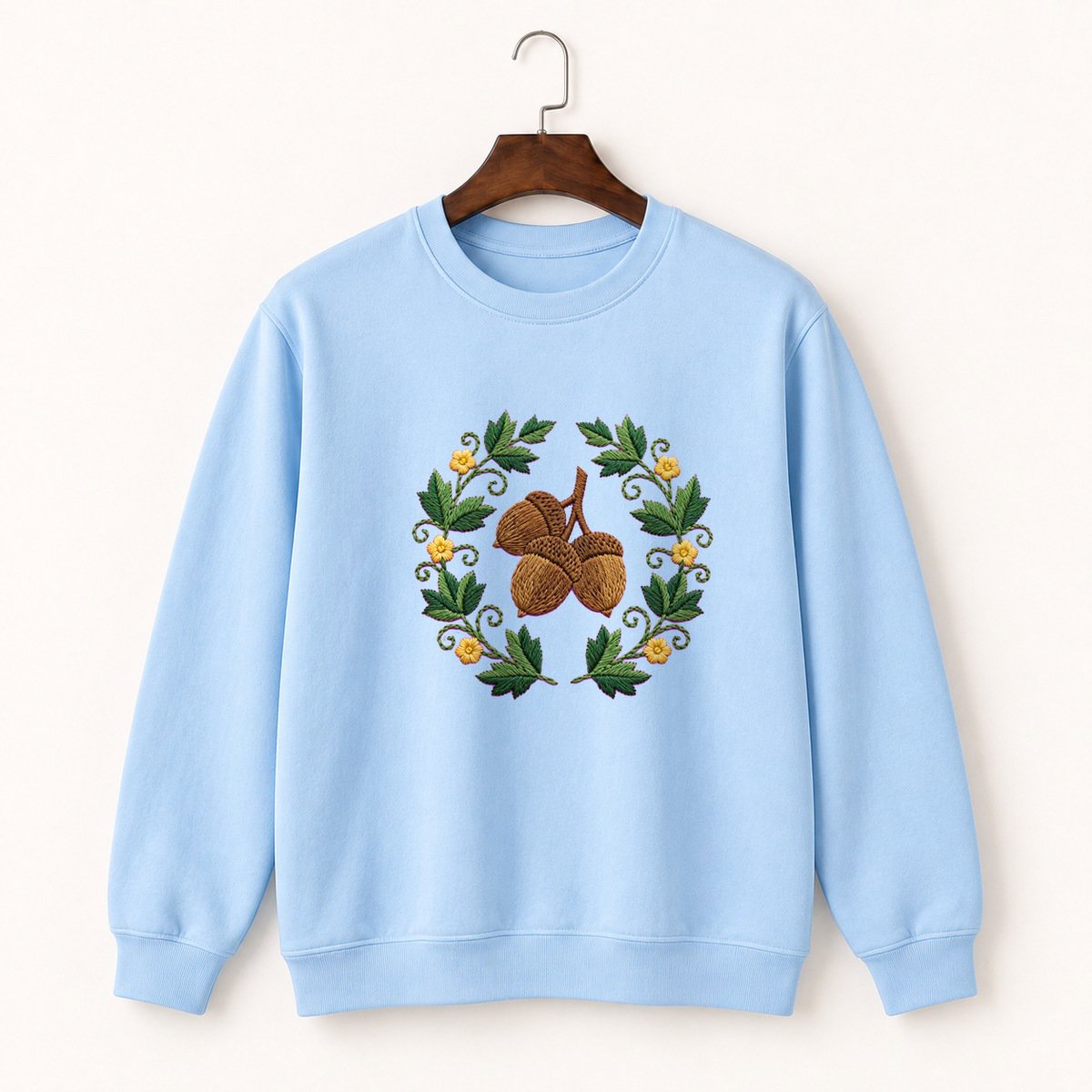 Acorn Cluster Crewneck Sweatshirt 1