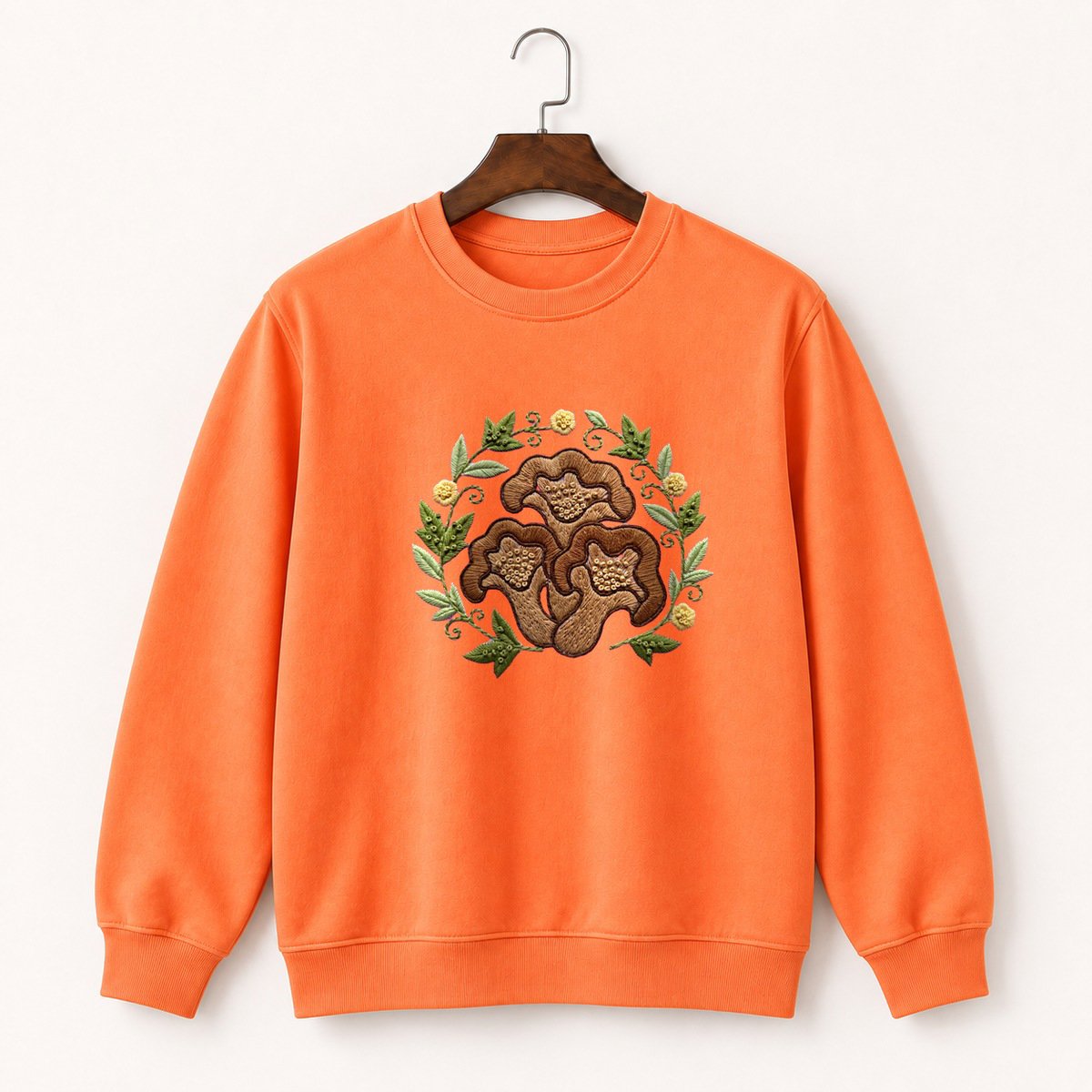 Wood Ear Mushroom Crewneck Sweatshirt 3
