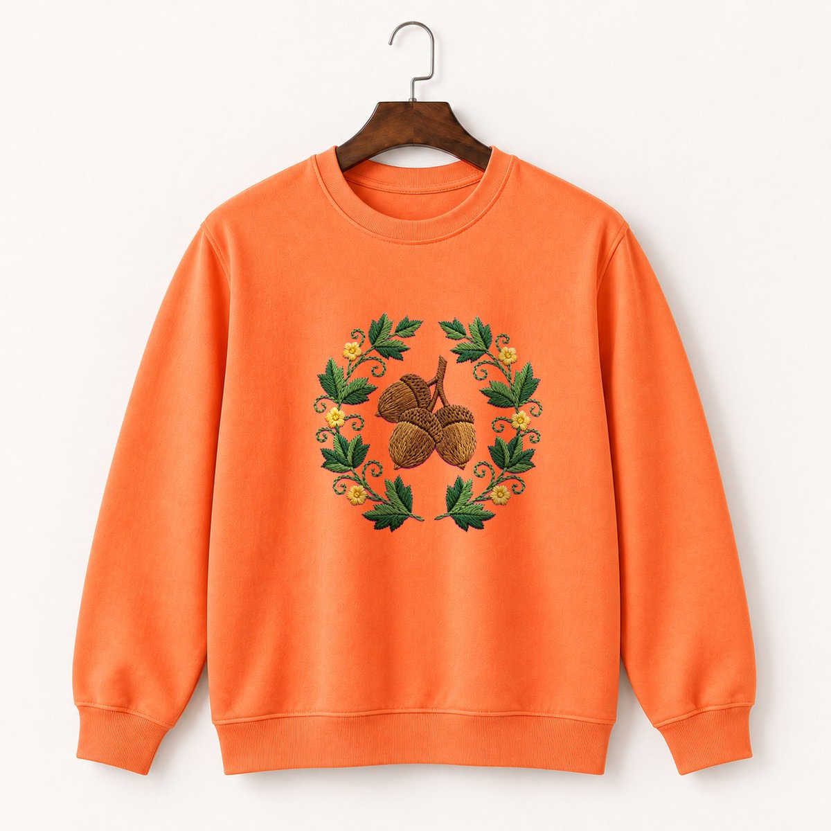 Acorn Cluster Crewneck Sweatshirt 3