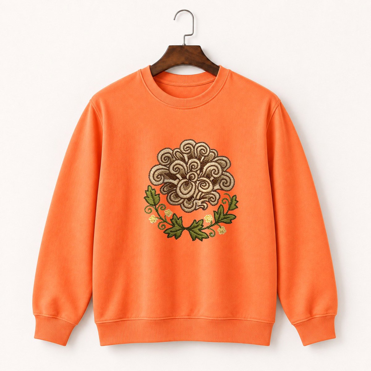 Maitake Mushroom Crewneck Sweatshirt 3