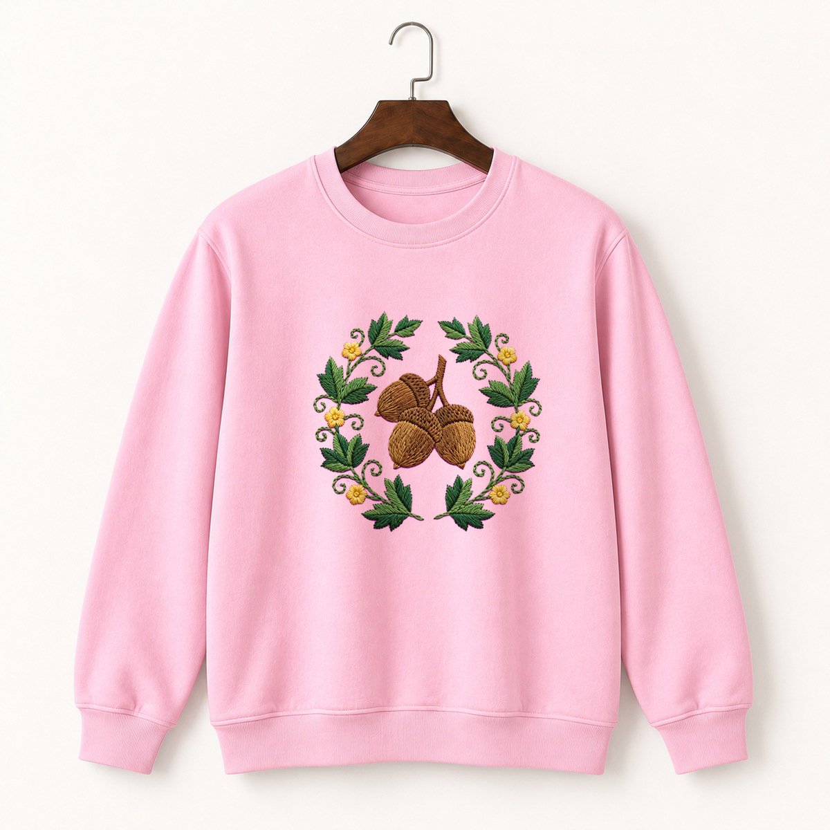 Acorn Cluster Crewneck Sweatshirt 4
