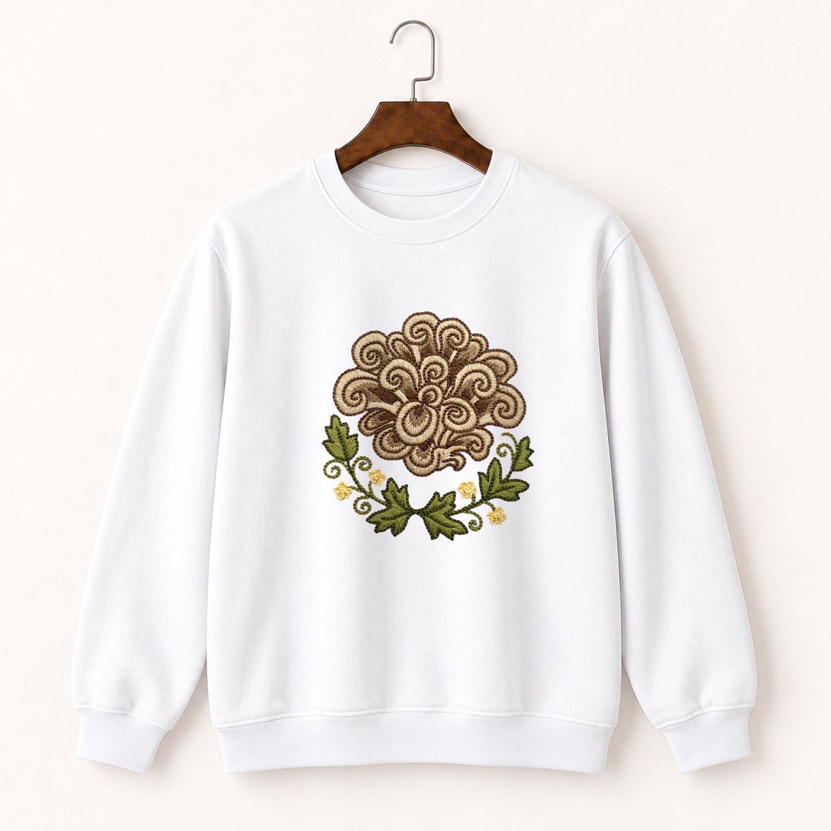 Maitake Mushroom Crewneck Sweatshirt 5