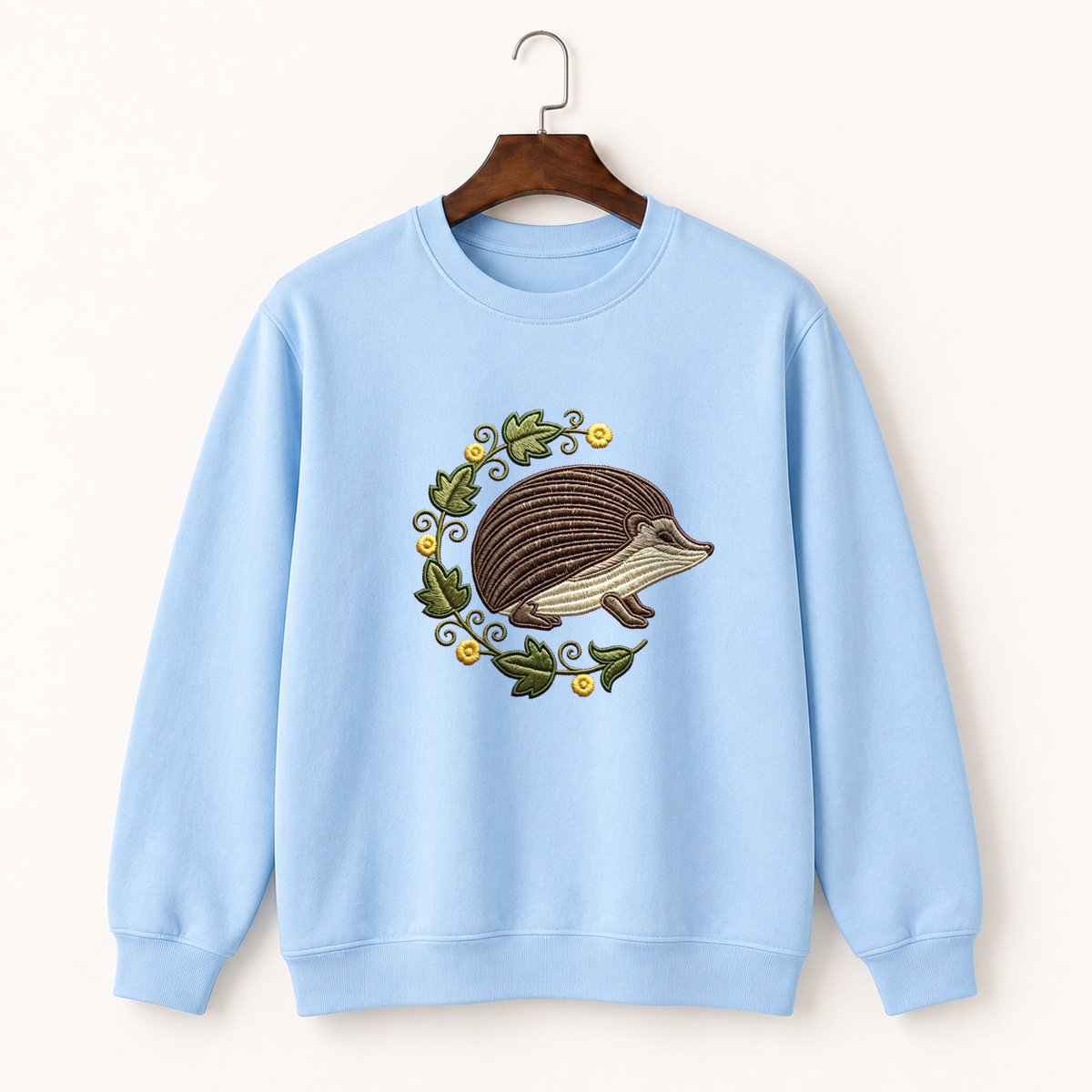 European Hedgehog Crewneck Sweatshirt 1