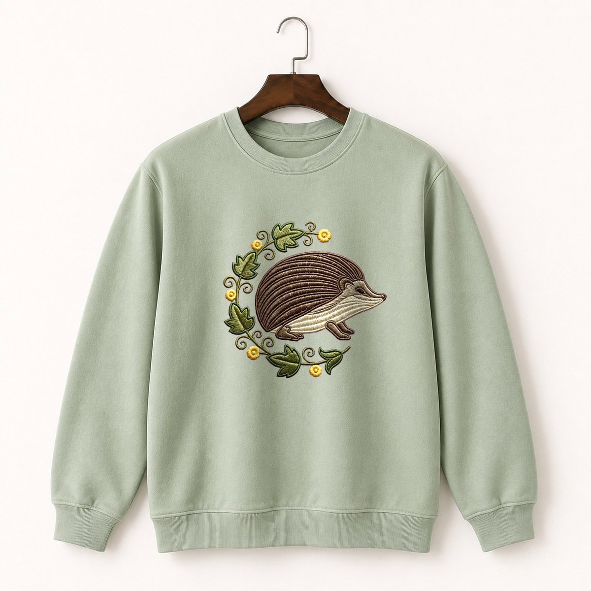 European Hedgehog Crewneck Sweatshirt 2