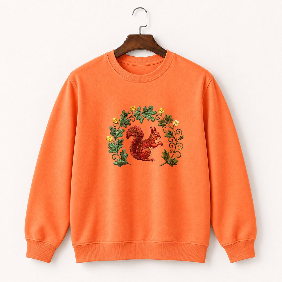 Red Squirrel Crewneck Sweatshirt 3