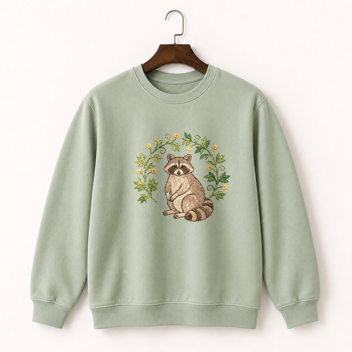 Raccoon Crewneck Sweatshirt 2