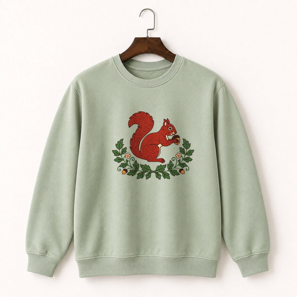 Red Squirrel Crewneck Sweatshirt 2