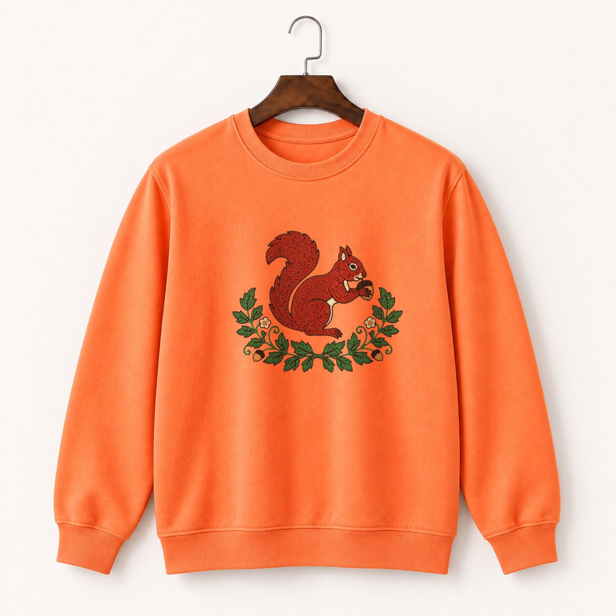 Red Squirrel Crewneck Sweatshirt 3